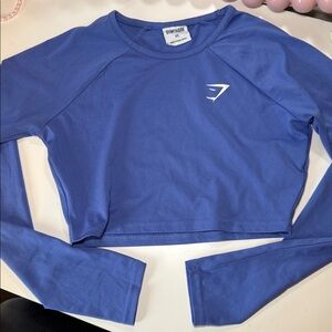 GYMSHARK TRAINING LONG SLEEVE CROP TOP